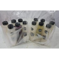♦READY STOCK Botol 250ml,300ml &400ml /Botol tutup Hitam / Botol Jus / Botol Kosong / Botol Mineral