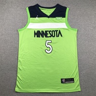 Anthony Edwards #5 Minnesota Timberwolves Fanatics Fast Break Jersey - Statement Edition - Green
