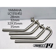 Manifold LC135(4S) Stainless Steel Manifold Universal For Yamaha LC135 4 Speed ( V1 - V6 ) 28mm 32mm