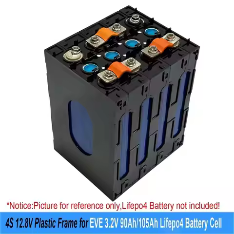 A14M 12V Battery Frame for CATL EVE 90Ah 105Ah Lifepo4 Battery Cell ABS PC Plastic Holder