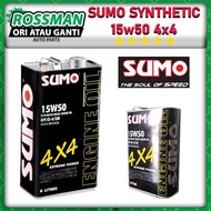 Original Sumo 4X4 15W50 Synthetic Diesel Engine Oil 6L Ford Ranger , Hilux , Triton , Navara , DMAX 