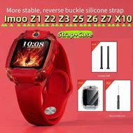 [Quick Shipment] Silicone Strap+Case Imoo Z1 Z2 Z3 Z5 Z6 Z7 X10 Watch Strap Imoo Z1 Z2 Z3 Z5 Z6 Z7 X