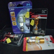Motorcycle light bulb led OXY CR7 Gs autovision M5 6w 6 watt h6 ac dc bebek