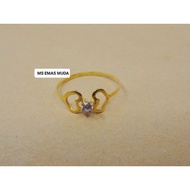 Light Gold Ring/ Ring Light GoldWanita Gold Ring 22