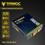 Tarmoc TMC-2SC4E-AB-P | Media Converter Switch 2 FO 4 LAN 10/100Mbps POE IN 5-24V
