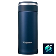 Zojirushi stainless steel mug bottle direct drinking lightweight cold storage warm keeping 360ml navy SM-JF36-AD
