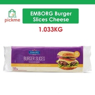 Emborg Halal White Cheddar  Cheese Slice 84pcs - Chilled