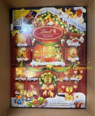 現貨🔥聖誕限定版✅ 2025 Xmas Lindt Chocolate Christmas calendar gift set box 法國瑞士蓮泰迪熊倒數日曆巧克力盲盒✨24顆不同造型朱古力