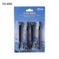 4Pcs HX-6064 Electric Toothbrush Heads Replacement for Philips Sonicare Brushes