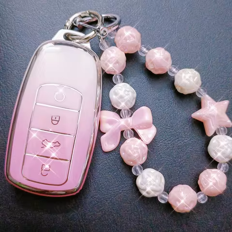 Luxury TPU for Chery Omoda 5 C5 Tigo 7 8 Pro Max Tigo 7 8 Plus Arrizo 5 Plus Key Cover Case Keychain