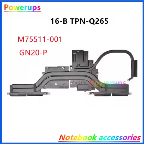 Laptop/Notebook CPU/GPU Cooler Heatsink For HP WASD 7 OMEN 16-B TPN-Q265 G3K M75511-001 N08450-001