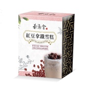 【冷凍店取-茶湯會】紅豆拿鐵雪糕4入/盒(70±4.5gx4入/盒)