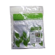 CASA Ziplock Plastik Saiz 18cm x20cm Corak Daun + Green 15s