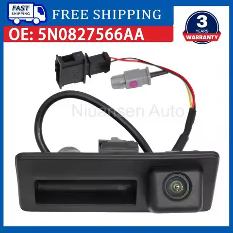 5N0827566AA Rear View Reverse Backup Parking Aid Camera Trunk Release for Audi A4 A5 A6 Allroad Q3 Q