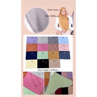 Tudung Sarung ARIANI Vietnam plain ( 2 layer )