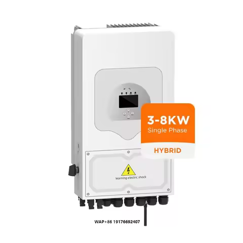 In Stock Deye 6kw 8kw SUN-3.6/5/6/7/7.6/8K-SG05LP1-EU Single Phase Low Voltage Deye Hybrid Inverter