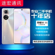 Second-Hand Mobile Phone honor/honor 50 Full Netcom 5G Low Price 50pro Suitable for Xianyu 50SE
