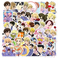 50Pcs/Set ❉ Ouran High School Host Club Series 03 Stickers ❉ Anime Fujioka Haruhi King DIY Fashion M