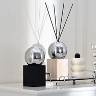 Wooden Base Stainless Steel Aromatherapy Diffuser Unscented Wooden Base Home Decor Diffuser