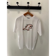 Agnes B New Fashion Cotton Short sleeved Dinosaur Print Logo Couple T-shirt