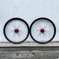 WHEELSET 22 INCH 451 DISC BRAKE 20 PLUS BLACK DISCBRAKE BEARINGPrime