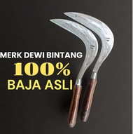 Arit Rumput Model Madura Cap Dewi Bintang Baja Asli