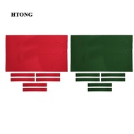 [Htong] Pool Table Cloth with 6Pcs Felt Strips for 9ft Snooker Pool Billiards Table