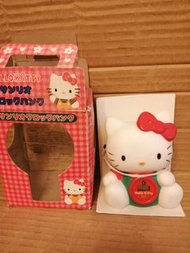 SANRlO Hello Kitty 1995年人形時鐘錢罌