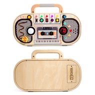 Children Early Education Toys Wooden led Light Toys Portable Recorder Toys Switch Busy Board Toys Ed