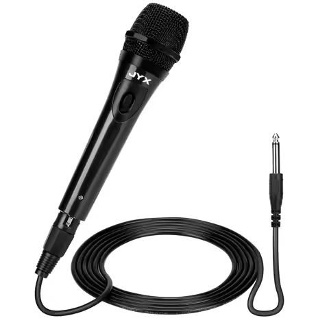 Dynamic Vocal Karaoke Microphone,Handheld Wired Microphone with ON/Off Switch,for Karaoke Machine/Sp