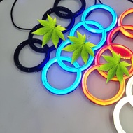 4D Car logo light suitable for Audi illuminated logo AUDI Car Logo Light Glowing A4Cold Light Cursor