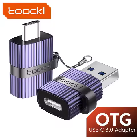Toocki USB Type C OTG Adapter USB C To USB3.0 Micro Converter for Macbook Xiaomi Samsung Huawei Real