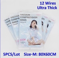 Vacuum Bag closet space savers vacuum Compressed Storage Bags Clothes Bedding Space Saving Plastic S