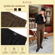 Nepal Arte Gurkha ILLÉGAL Men's Casual Pants - Thick Anti-Wrinkle Artificial Silk - NEPAL ARTE GURKH