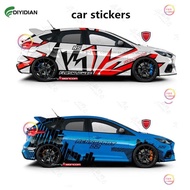Car stickers FOR Ford Focus Fiesta body special exterior decoration custom sports racing decal acces