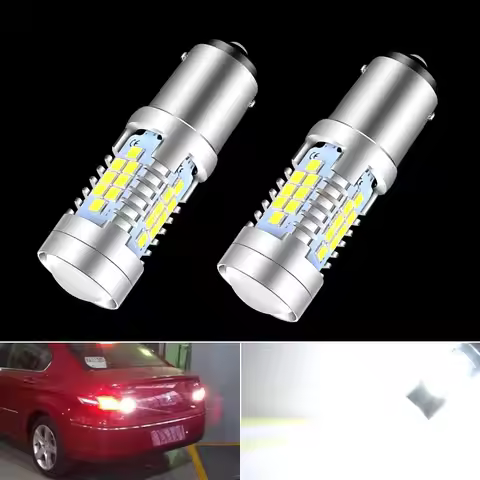 2pcs LED Reverse Light Blub Lamp P21W BA15S Canbus For Peugeot 106 1007 206 207 2008 306 307 308 SW 