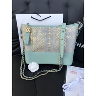 Chanel Gabrielle Luxury Custom Overseas Customized Python Skin Its Chinese Name Is Wandering Bag