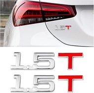 JNNJ 2 Pieces 3D Emblem Badge, Badge Car Sticker Decal, Metal Engine Display Car Sticker Emblem Badg