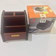 Hộp bút gỗ xoay Shengmu - ống đựng bút - văn phòng phẩm - HOKAMI STORE