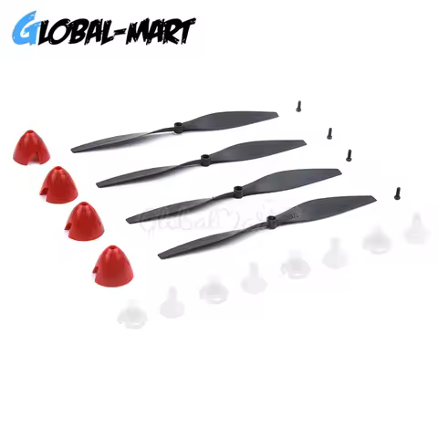 NEW 130X70mm Propeller And Propeller Saver Shaft Adaptor For VOLANTEXRC 761-5 P51D P-51D P5 Airplane