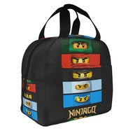 Ninjago Lunch Bag Lunch Box Bag Insulated Fashion Tote Bag Lunch Bag for Kids and Adults