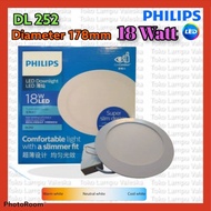 Downlight DL252 Super Slim 18w Philips - Putih
