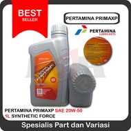 Pertamina Prima XP SAE 10W40 atau 20W50 Motor Mobil Oli 1L