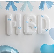 Agar.shop 20pcs Tiny Ribbon Balloon Decoration Birthday Wedding Parties Decoration