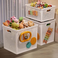 Children Toy Storage Box Household Baby Stroller Storage Basket Large Capacity Stackable Plush Doll 