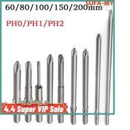【】60-200mm PH0 PH1 PH2 802 Electric Cross Screwdriver Bit  ImpactDriver