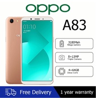 OPPO A83 Original Smartphone  4GB RAM +128GB ROM Facial Recognition Unlock 5.7 inch Full Screen 2023 Cellphone 5G Cheap phone 13MP AI HD Camera Phone