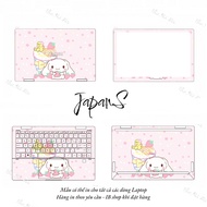 Laptop Skin Stickers Cinnamoroll cute Model - For All Laptops asus, hp, msi, lenovo,..- Receive Print On Request