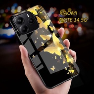 HP Glitter Glass Softcase Redmi Note 14 4G 5G 2025 - Casing Redmi Note 14 4G 5G 2025 - K47