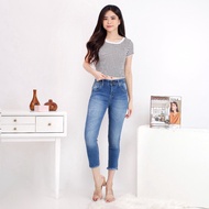 Women's Jeans 7/9 Trendy Jumbo Women's Jeans DJ Size 27-34 7936